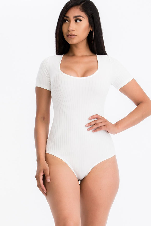Scoop Neck Bodysuit