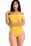 Off Shoulder/Two Way Wear Bodysuit