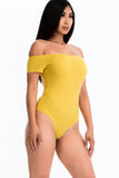 Off Shoulder/Two Way Wear Bodysuit