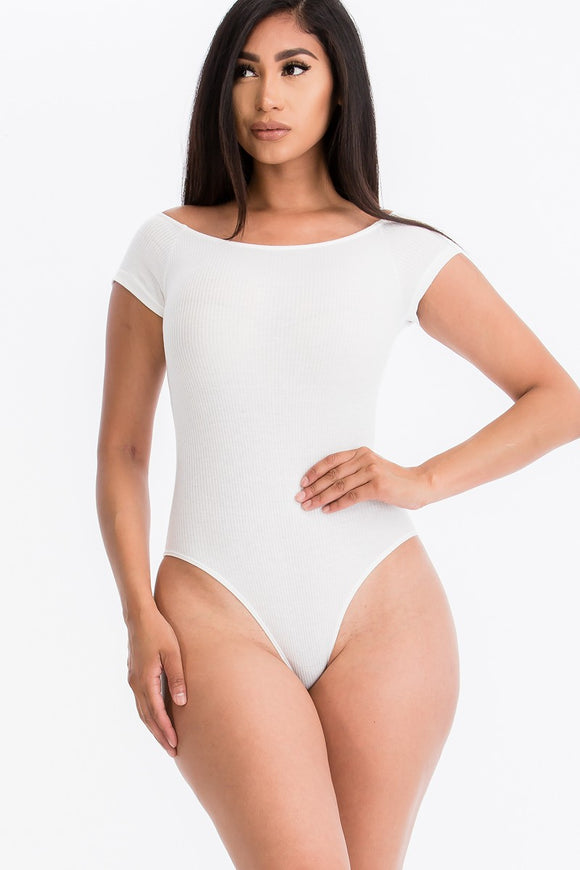 Off Shoulder/Two Way Wear Bodysuit